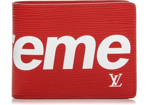 supreme x lv card holder price|supreme louis vuitton wallet.